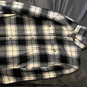 Men’s Flanel Button down shirt. Old Navy branded size large.